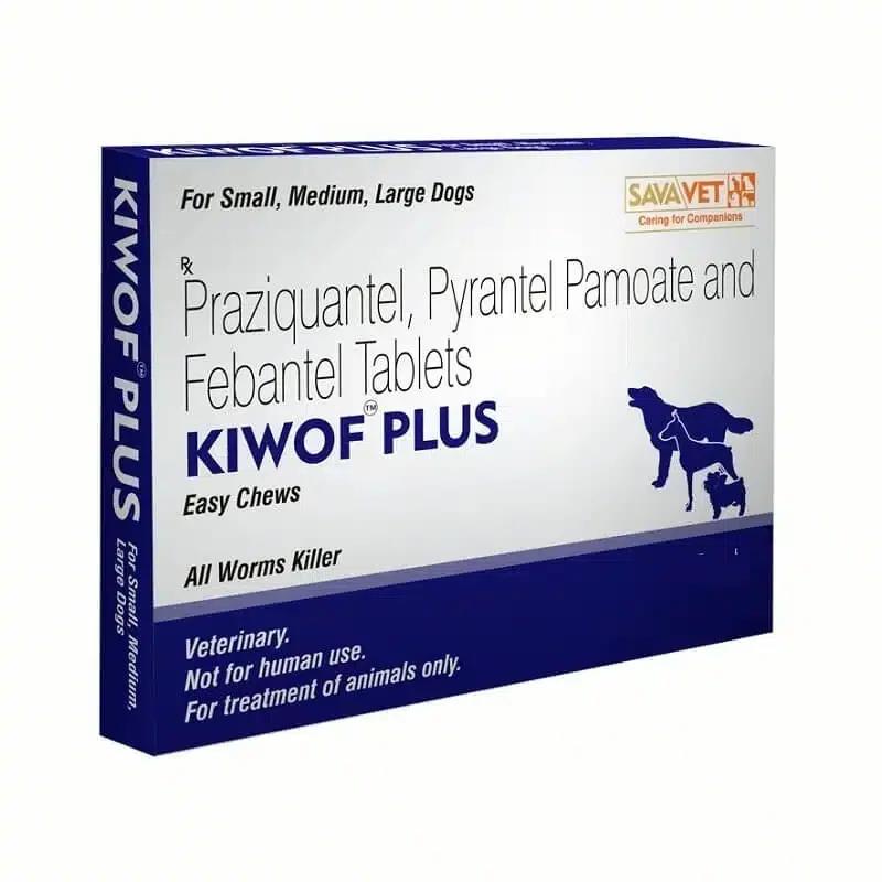 Savavet Kiwof Dewormer for Dogs 10 Tablets