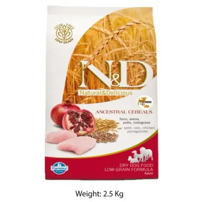 Farmina ND Adult Mini Chicken And Pomegranate 2.5 Kg